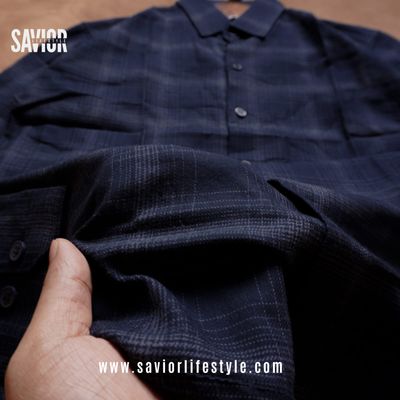 Full Sleeve Pocketless Check Shirt - SCS11_img_2