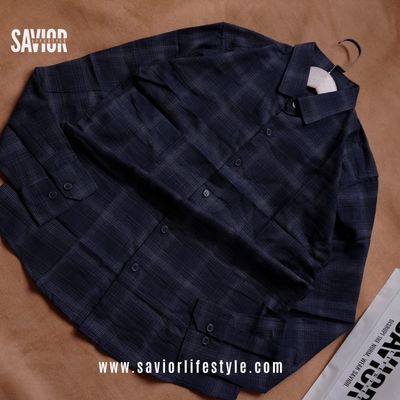 Full Sleeve Pocketless Check Shirt - SCS11_img_3