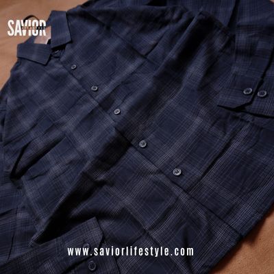 Full Sleeve Pocketless Check Shirt - SCS11_img_4