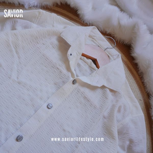 Off White Color - Super Soft Full Sleeve Shirt