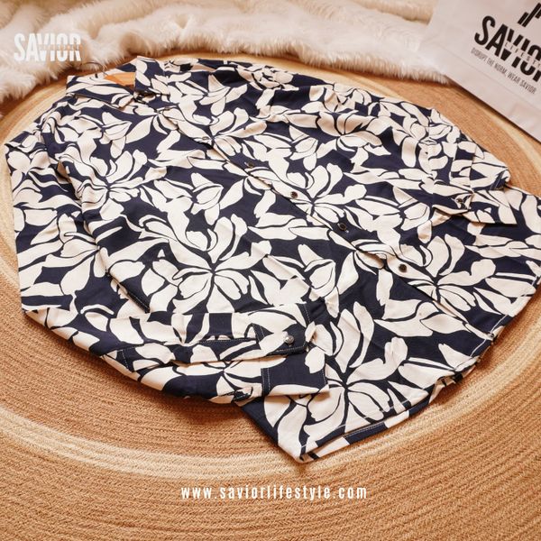 White Flora - Full Sleeve Shirt