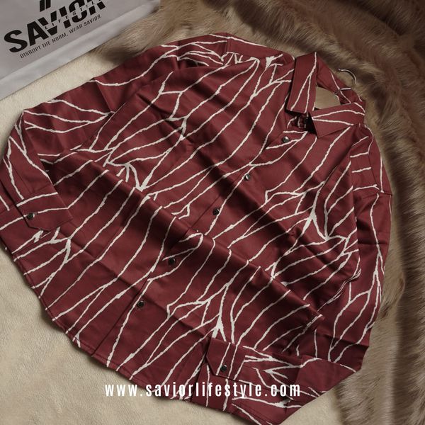 Full Sleeve Summer Friendly Print Shirt - SPS03