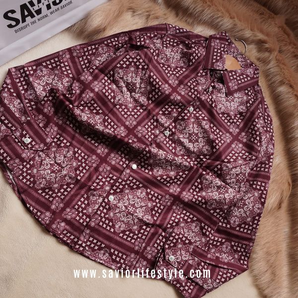 Full Sleeve Summer Friendly Print Shirt - SPS05