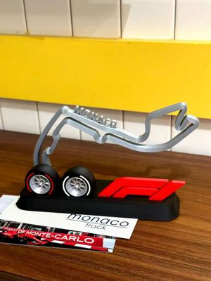 Formula 1 Monaco Track Desk Display Stand_img_6