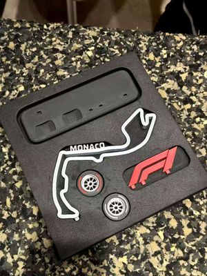 Formula 1 Monaco Track Desk Display Stand_img_2