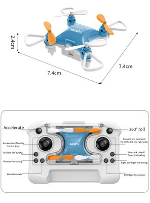 Quadcopter Rechargeable RC Micro Drone Toy_img_1