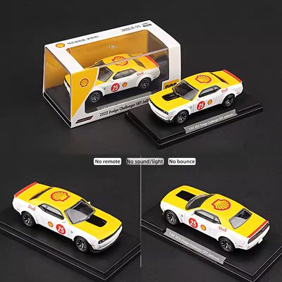 CCA 1:64 2022 Dodge Challenger Shell Version Diecast Model Car_img_0
