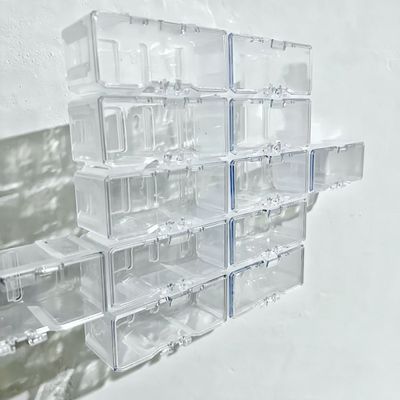 Stackable Transparent Storage Display Box 1:64_img_0