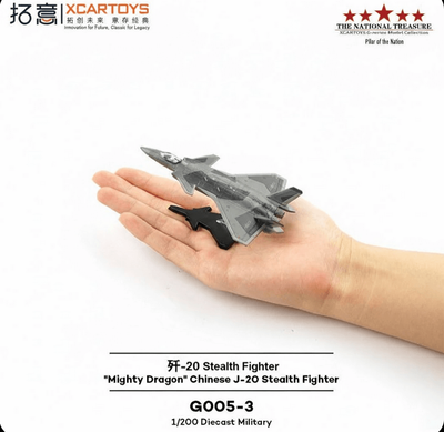 XCARTOYS 1/200 Scale J-20 Stealth Fighter Mighty Dragon_img_0