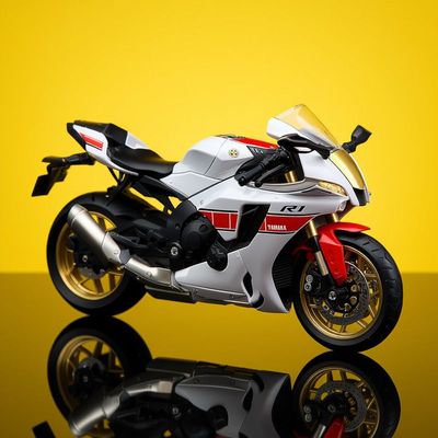1:12 Yamaha R1 Diecast Model Bike_img_0