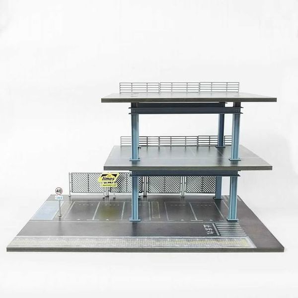 1:64 Tripple-Deck Japanese Street Parking Lot Diorama