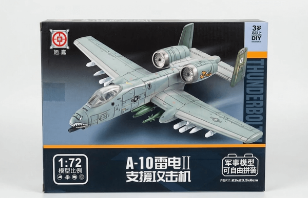 1:72 A-10 Thunderbolt II DIY Model Kit