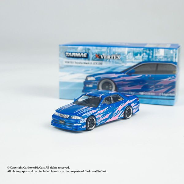 [Pre Order] Tarmac Works 1:64 VERTEX Toyota Mark II JZX1000