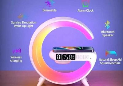 G63 Atmosphere RGB Light Bluetooth Speaker With Wireless Charging_img_1