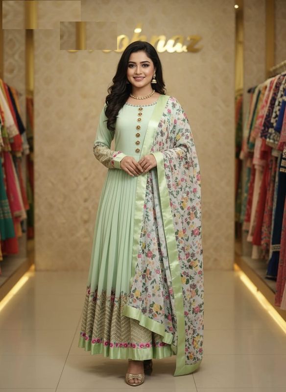 Jorjet Embroidery Party Dress - Image 4