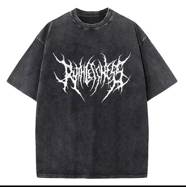 Premium Acid Wash Drop Shoulder T-Shirt - Image 6