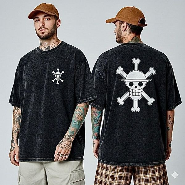 Premium Acid Wash Drop Shoulder TShirt - Image 8