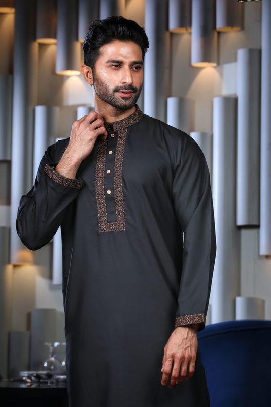 Luxury Italian Panjabi with Box - Image 3