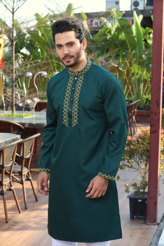 Luxury Italian Panjabi with Box - Image 3