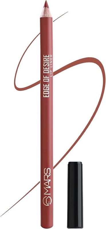 MARS Matte Lip Liner | One Swipe Smooth Application | Long Lasting Lip Pencil (1.4gm) (20-CHILLI RED) - Image 1