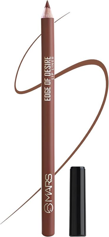 MARS Matte Lip Liner | One Swipe Smooth Application | Long Lasting Lip Pencil (1.4gm) (13-CINNAMON ROLL) - Image 1
