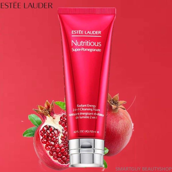 Estée Lauder Nutritious Super-Pomegranate Radiant Energy 2-in-1 Cleansing Foam- 125ml - Image 1