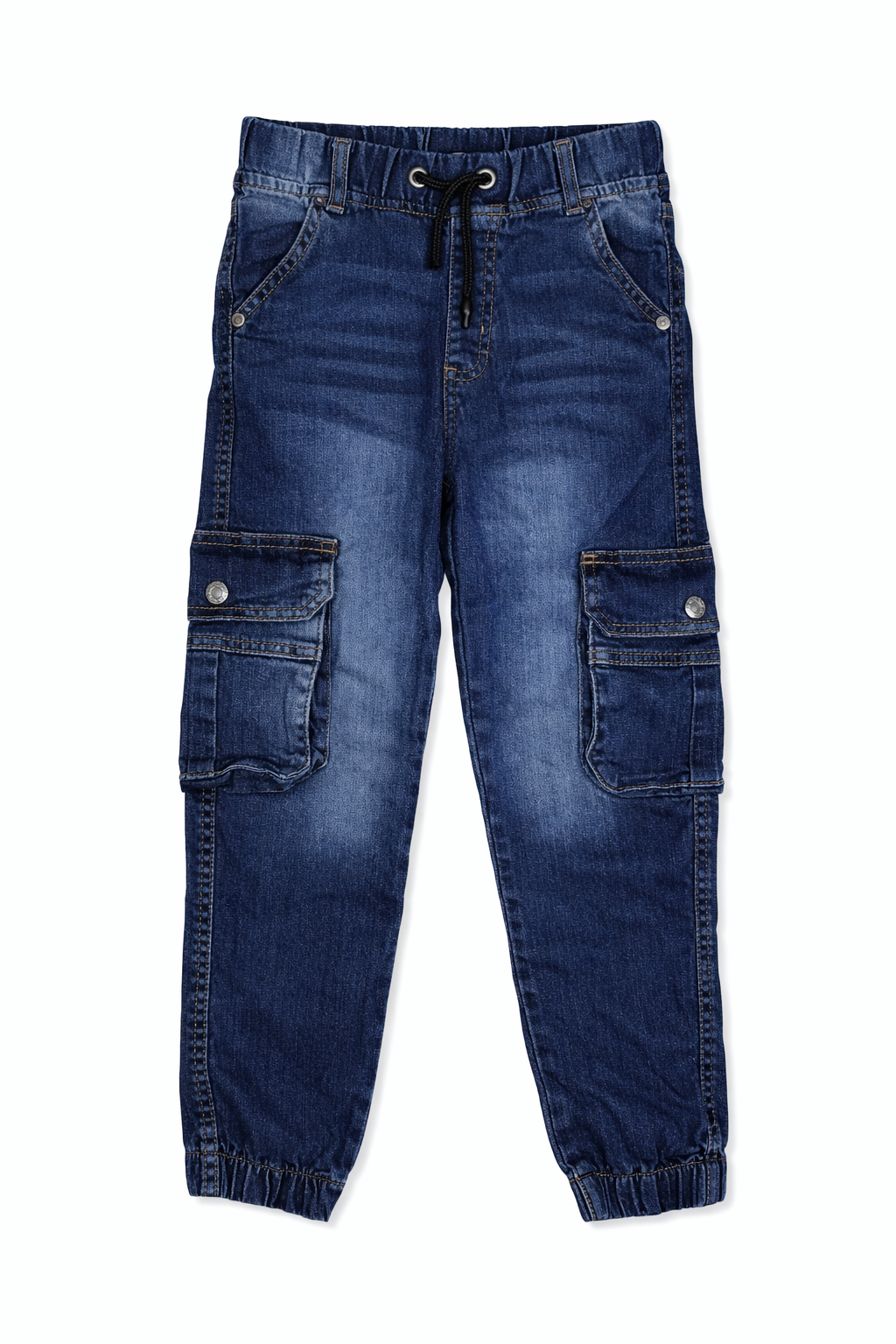 Kids Denim Cargo Pant - Image 1