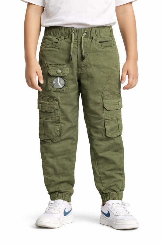 Premium Kids Cargo Pant [6 Pocket] 3 to 12 Years - Image 1
