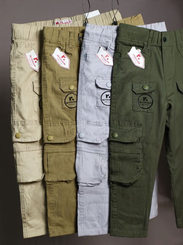 Premium Kids Cargo Pant [6 Pocket] 3 to 12 Years - Image 4