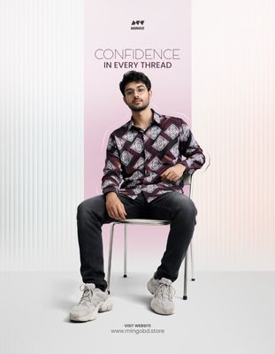 Black Printed - Full Sleeve Shirt