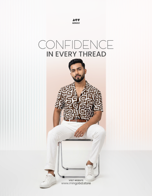 Coffee Geometry - Dropshoulder Boxy Fit Cuban