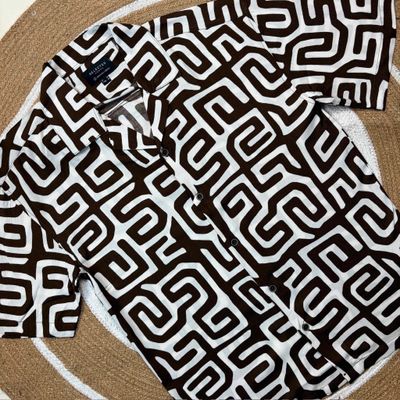 Coffee Geometry - Dropshoulder Boxy Fit Cuban_img_1