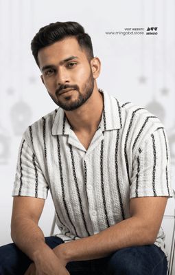 White Textured Ripple(Chineese Popcorn) - Cuban Half Sleeve_img_0