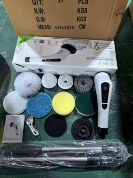 ZAREK SpinScrub Pro (9-Head Cordless Electric Scrubber with Extended features)_img_4