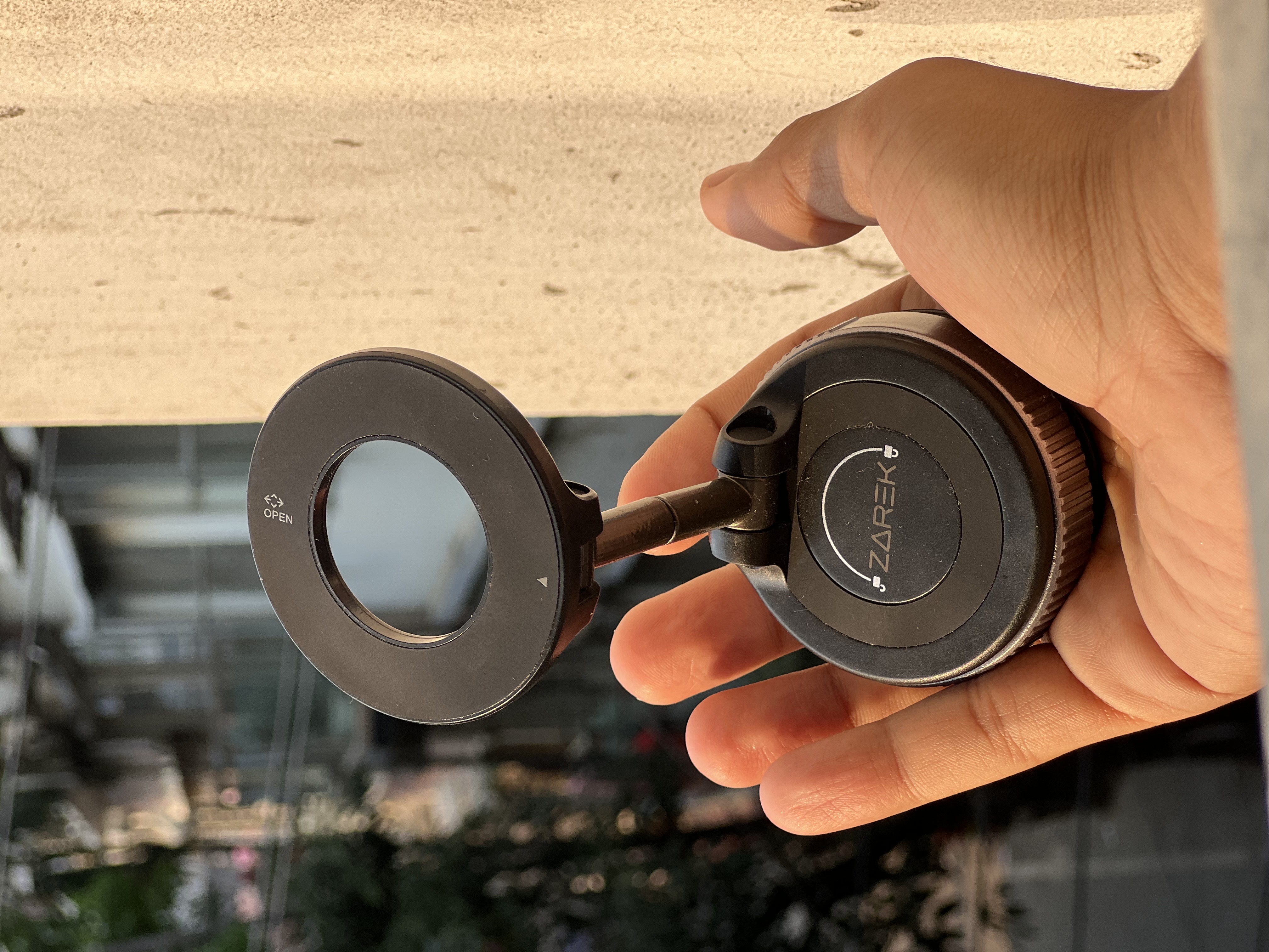 ZAREK Vacuum Suction Magnetic Phone Holder(N52 Magnet & Aluminium Alloy Body)_img_1