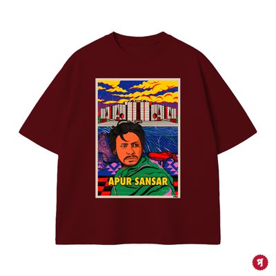 APUR SANSAR   / SATYAJIT RAY / FRONT  / T-SHIRT_img_4