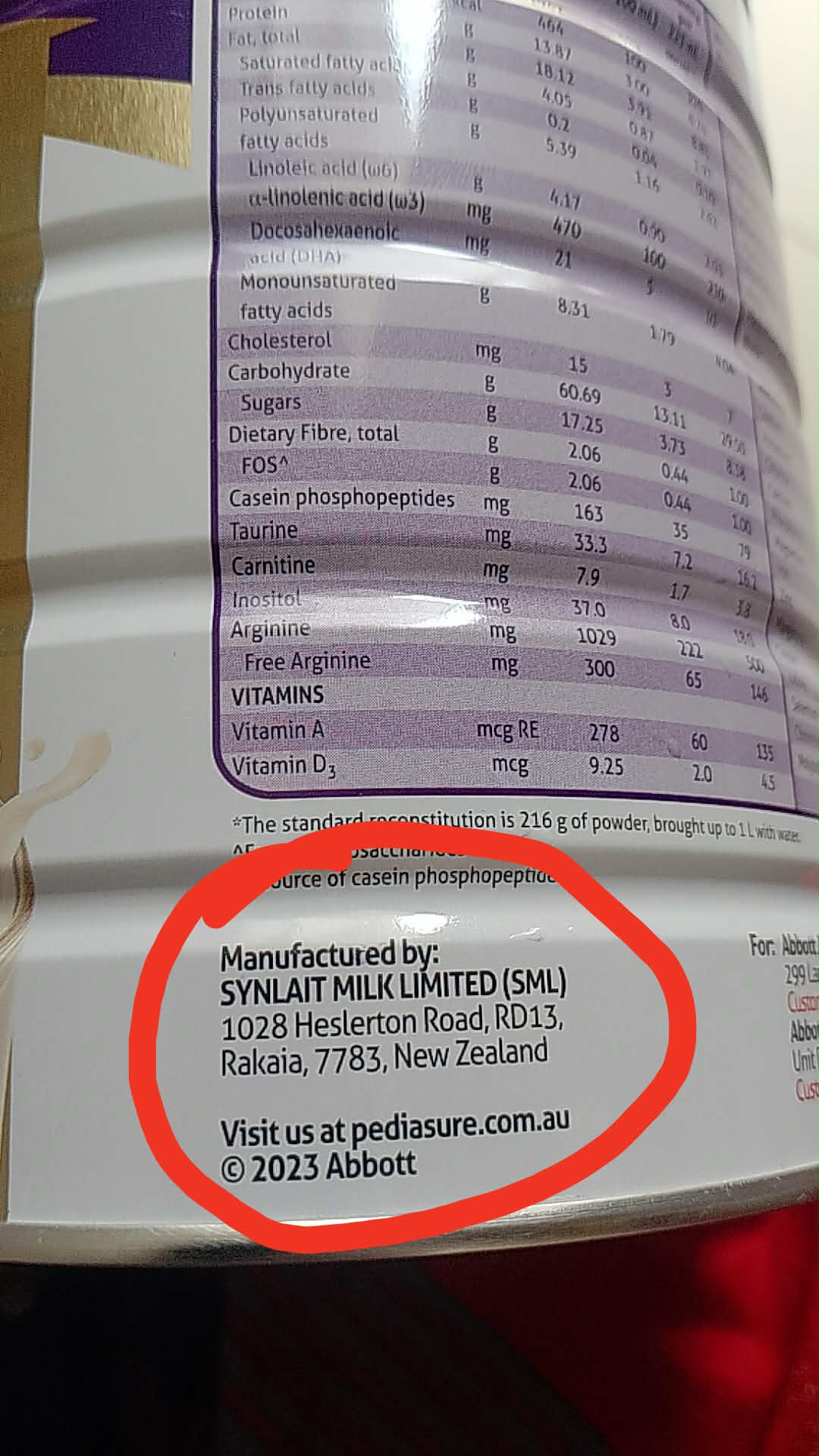 PediaSure -850gm_img_2