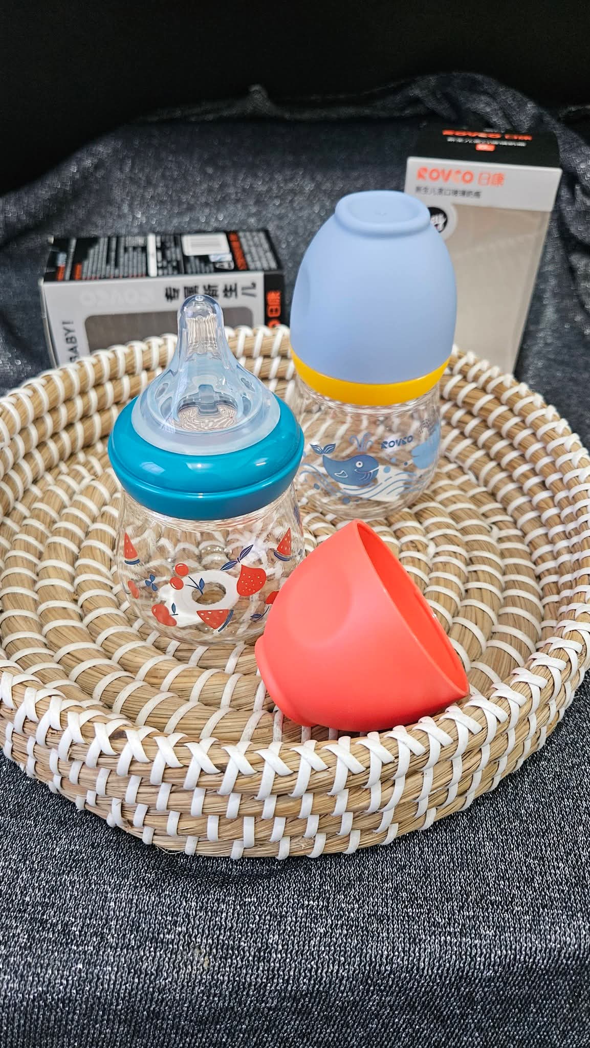 Rovco Glass feeder 150ml