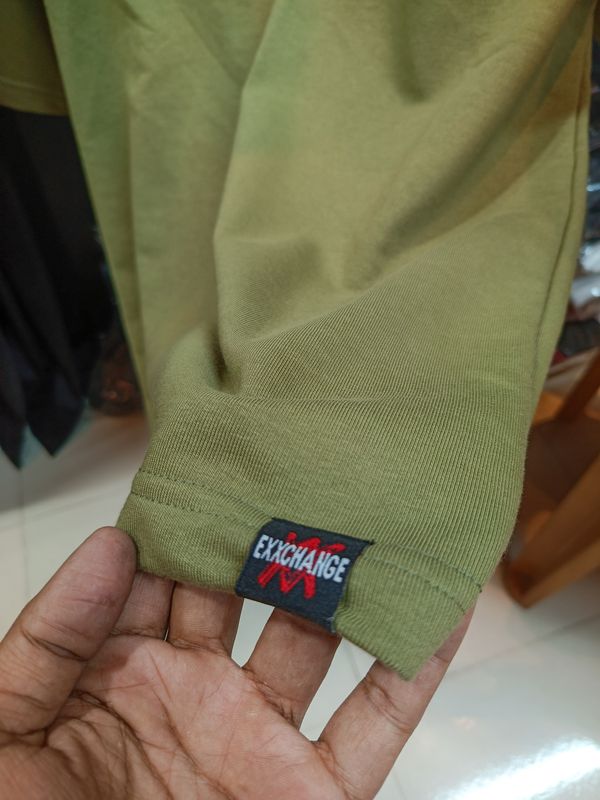 Olive Green//Unisex // Oversized tee - Image 4