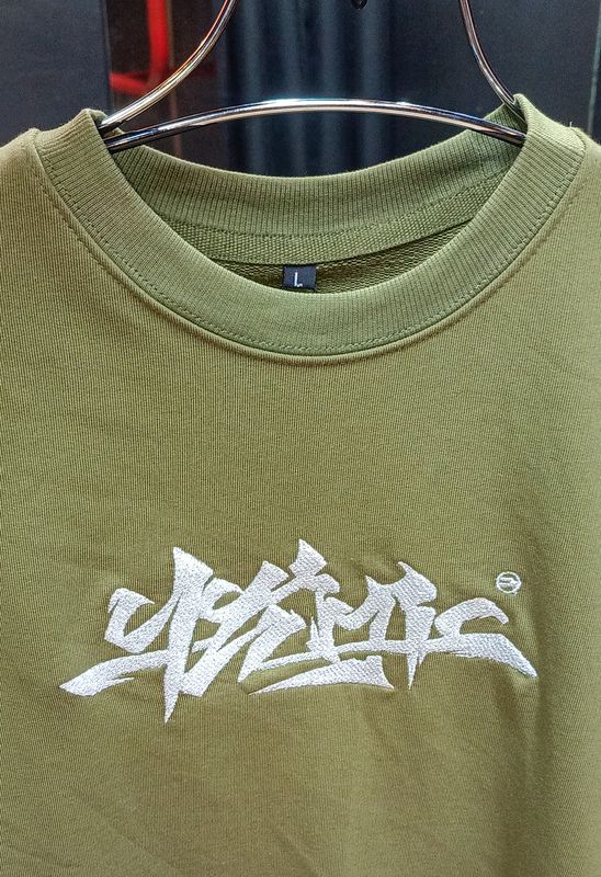 Olive Green//Unisex // Oversized tee - Image 1