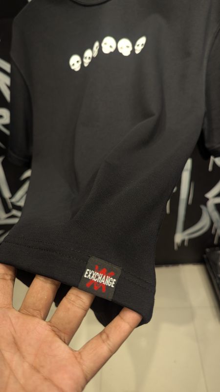 Skull Parade// Unisex // BLACK Oversized tee - Image 3