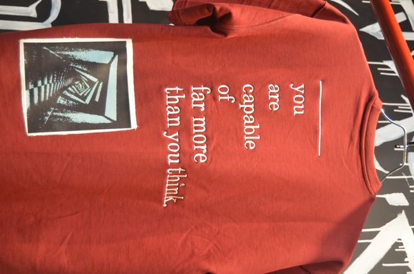 EXXCHANGE "Quiet Chaos// Unisex // Oversized tee - Image 3