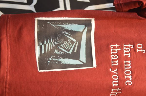 EXXCHANGE "Quiet Chaos// Unisex // Oversized tee - Image 4