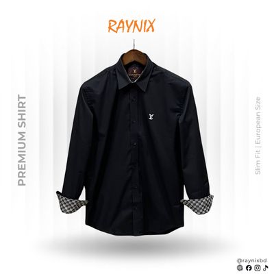 Louis Vuitton (LV) Black Shirt – Premium Spandex Cotton_img_0