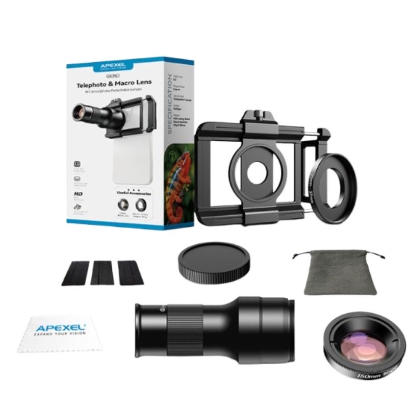 Apexel APL-TM6 TeleMacro 6X Zoom Lens