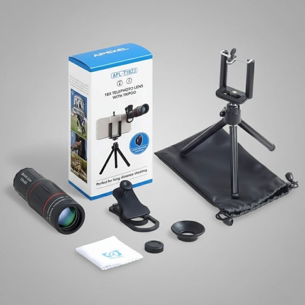 📸 Apexel 18x25 Zoom Lens