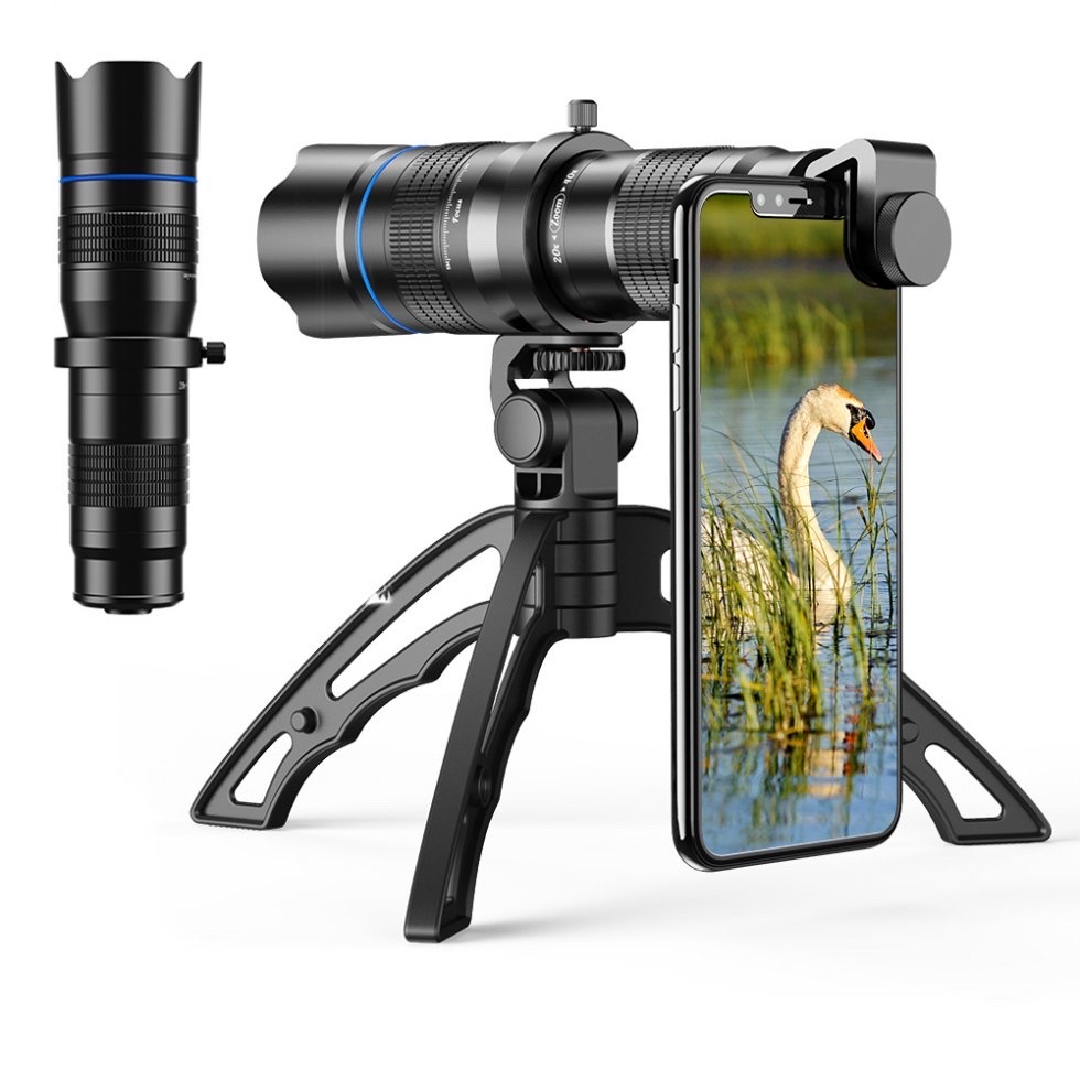 Apexel HD 20-40X Zoom Lens with Tripod Telephoto Mobile Phone Lens_img_1