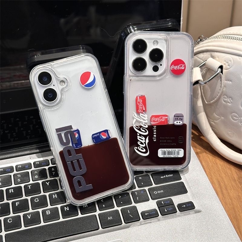 liquid iPhone case | Coca-cola | Pepsi - iPhone only | pre order_img_3