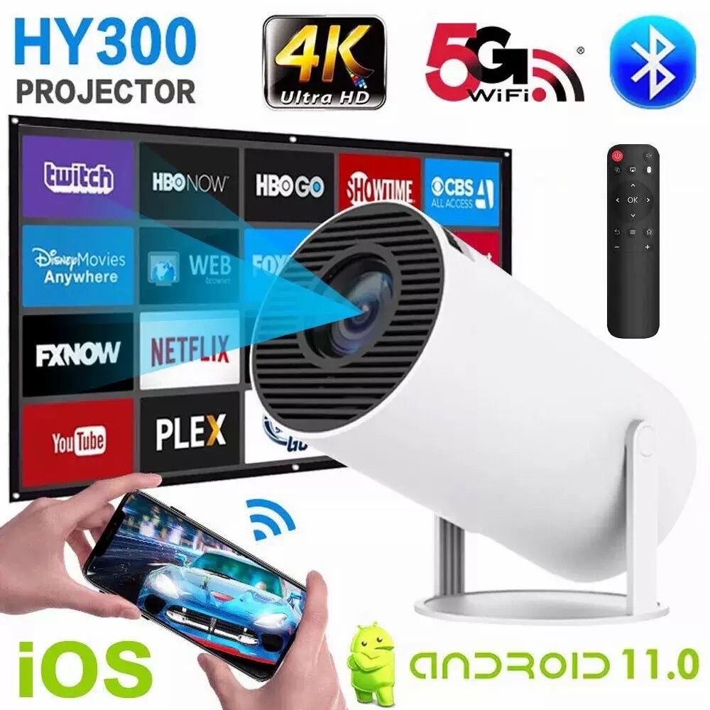 HY300 Smart Android Projector (WiFi + Bluetooth)_img_5
