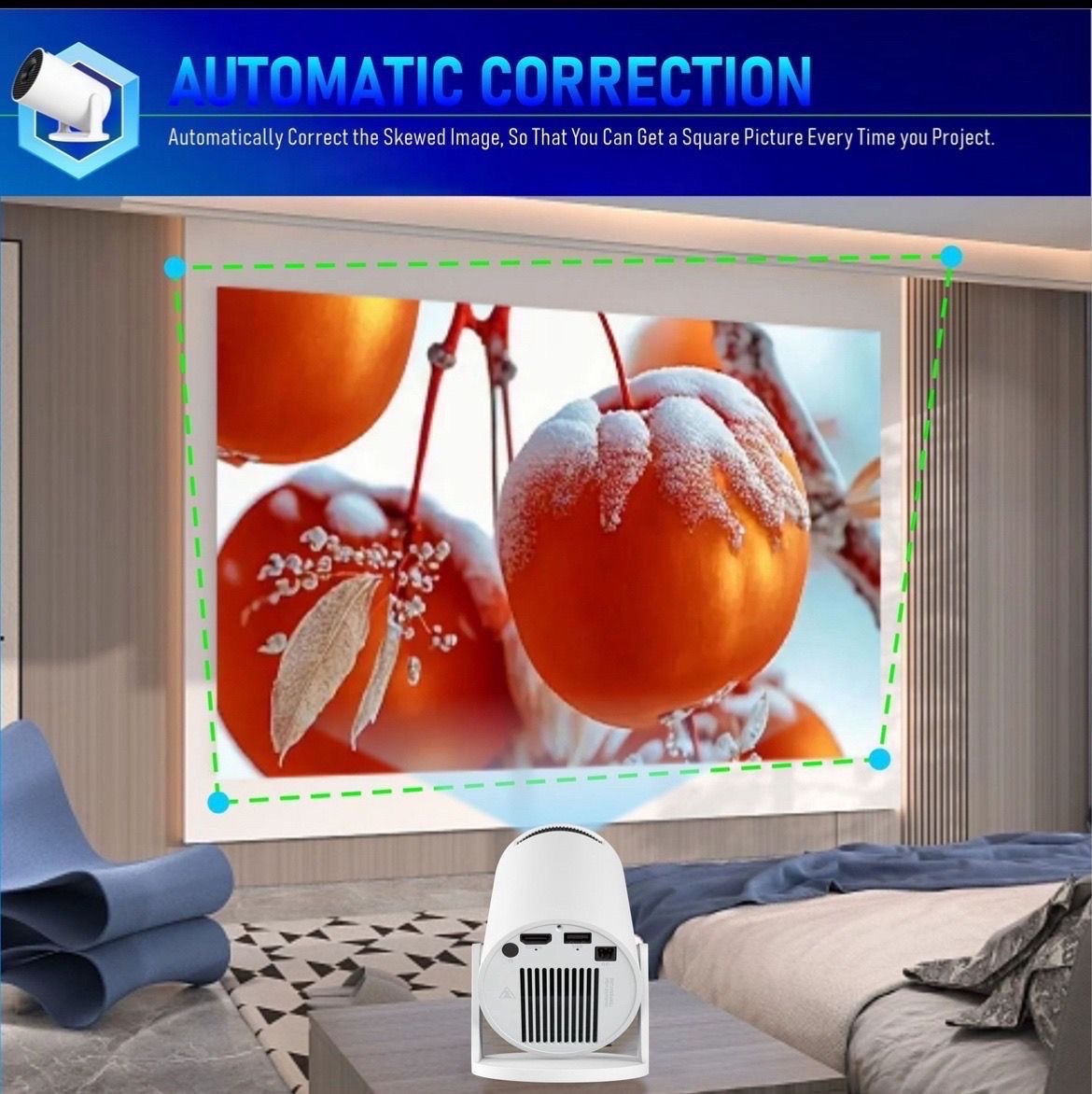 HY300 Smart Android Projector (WiFi + Bluetooth)_img_8